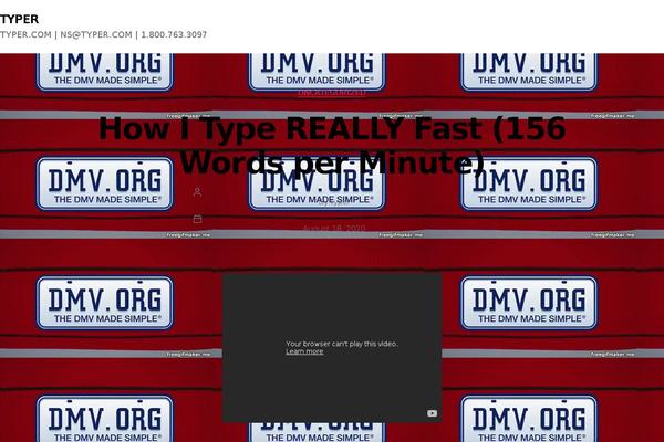 Twenty Twenty theme site design template sample