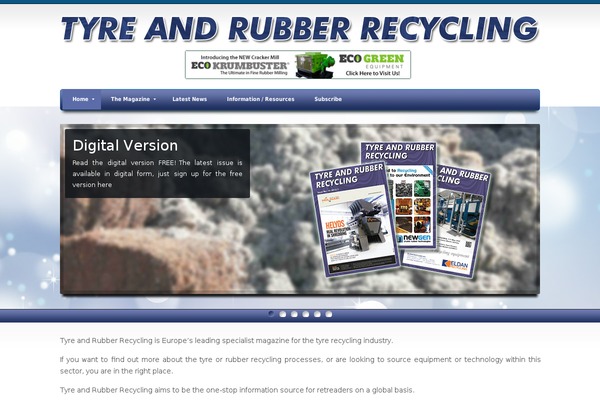 tyreandrubberrecycling.com site used Trr