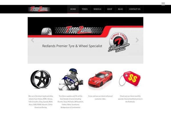 tyrezone.net.au site used The Leader