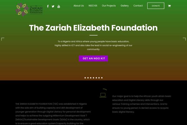 tzefoundation.org site used Themify-ultra-child