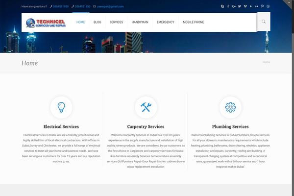 BeTheme theme site design template sample