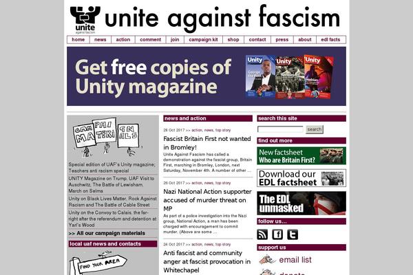 uaf.org.uk site used Uaf