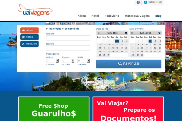 uaiviagens.com.br site used Passagenspromo