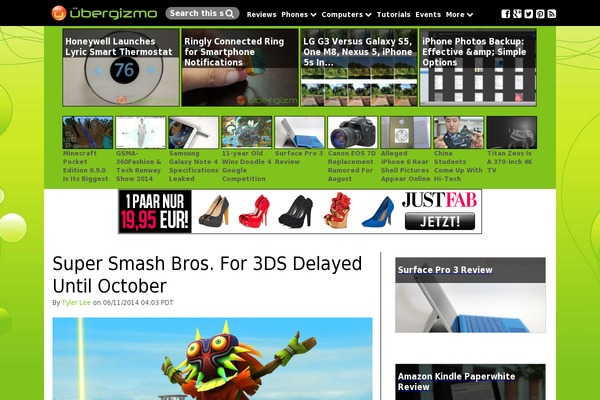 ubergizmo.com site used Ubertheme