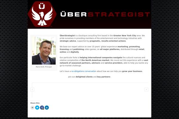uberstrategist.com site used Uberstrategist