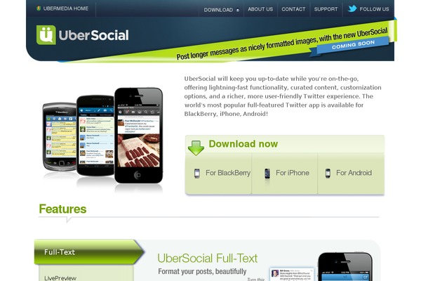 ubertwitter.com site used Ubersocial-new