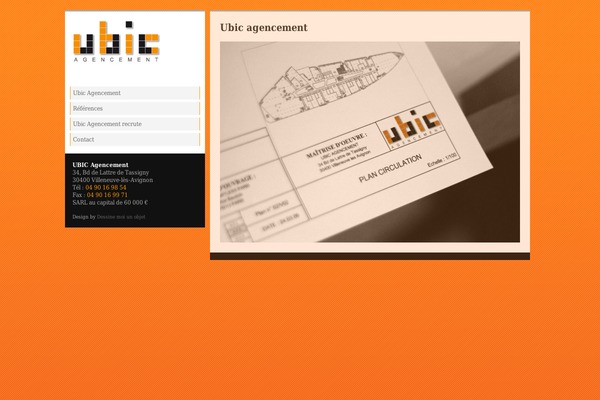 ubic-agencement.fr site used Ubic