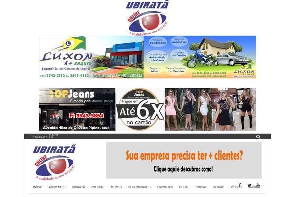 ubirataonline.com.br site used Cream-magazine-pro