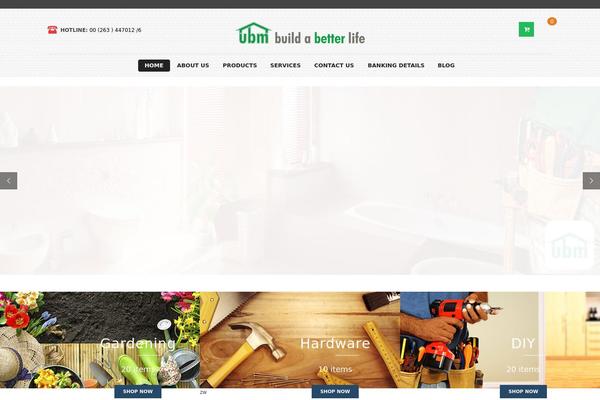 ubm.co.zw site used Sw-maxshop