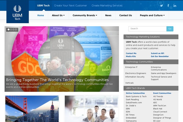 ubmtechweb.com site used Ubmtech