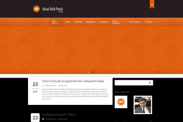 Churchope theme site design template sample