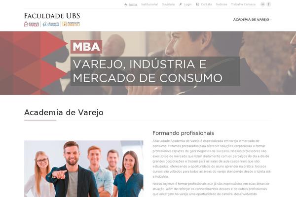 ubs.edu.br site used Ubs-theme