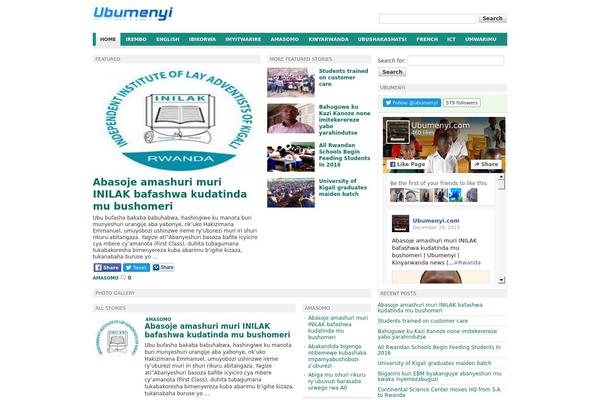ubumenyi.com site used Buzznews