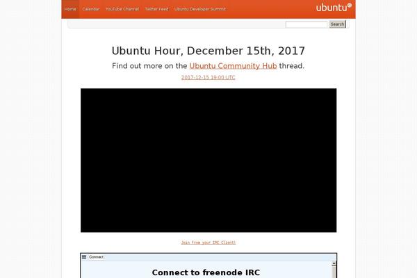 ubuntuonair.com site used Light-wordpress-theme