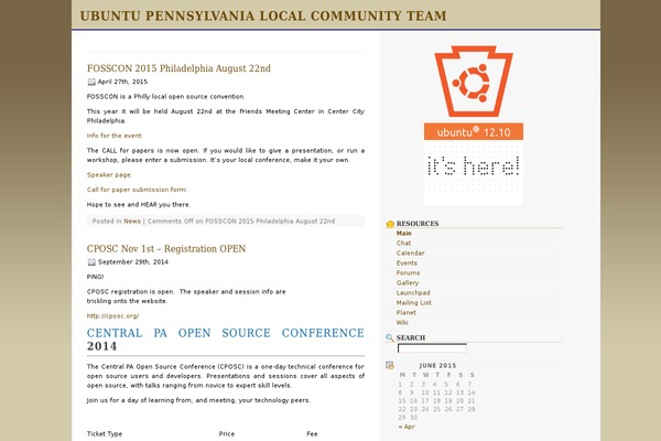 ubuntupennsylvania.org site used Tangowp-1.0_fixed