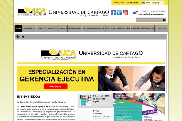 ucapanama.org site used Uca42