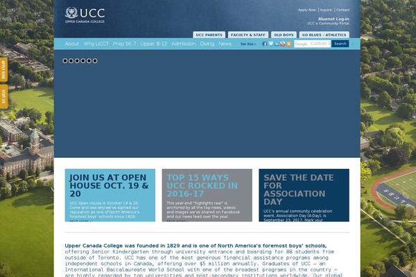 ucc theme websites examples