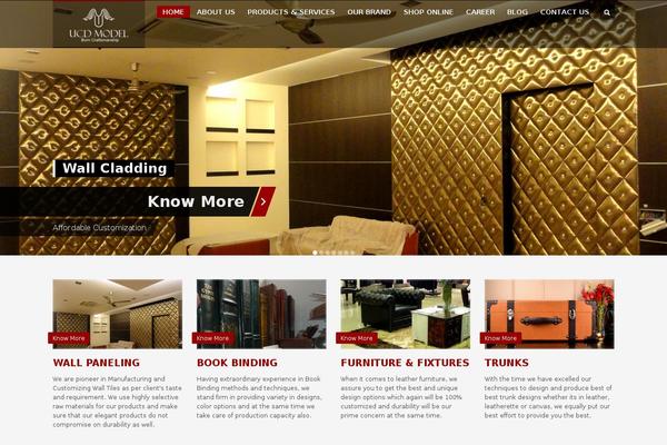 Kallyas theme site design template sample