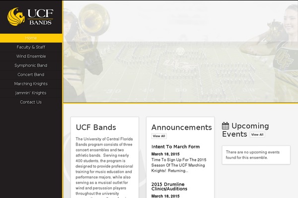 ucfbands.com site used Ucf-bands