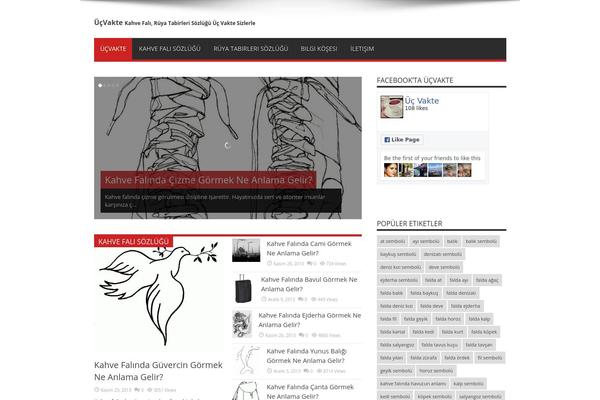 Jarida theme site design template sample