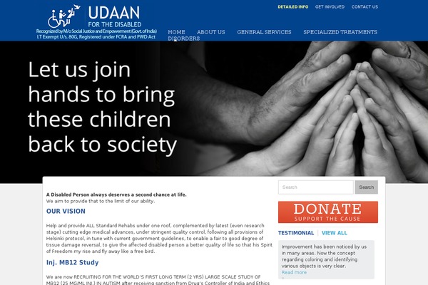 udaan.org site used Udaan