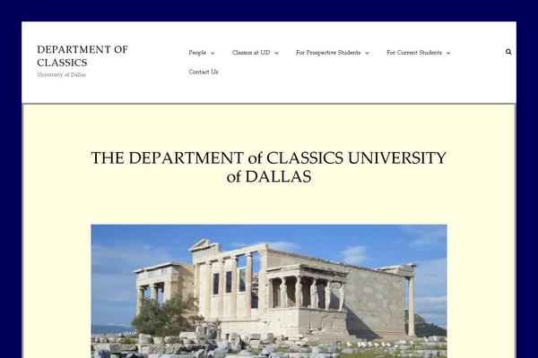 udallasclassics.org site used Higher-education-child