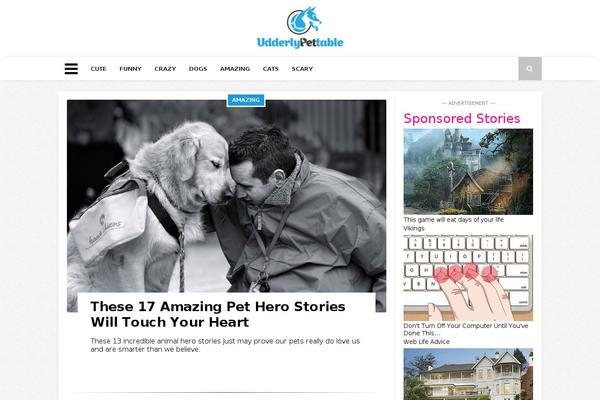 udderlypettable.com site used Clean