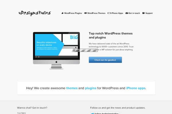 uDesign theme websites examples