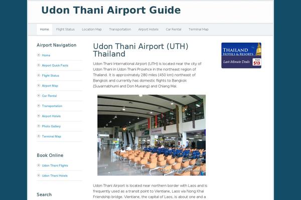 udonthaniairport.com site used Focus-pro-airport
