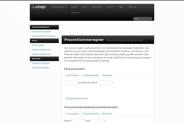 udregn.dk site used Howto_v4_udregn