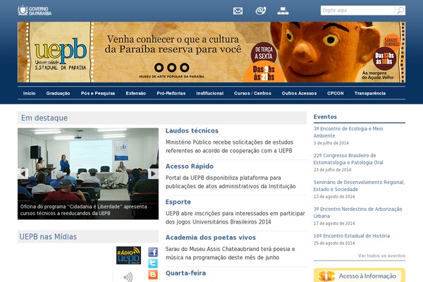 uepb.edu.br site used Temauepb