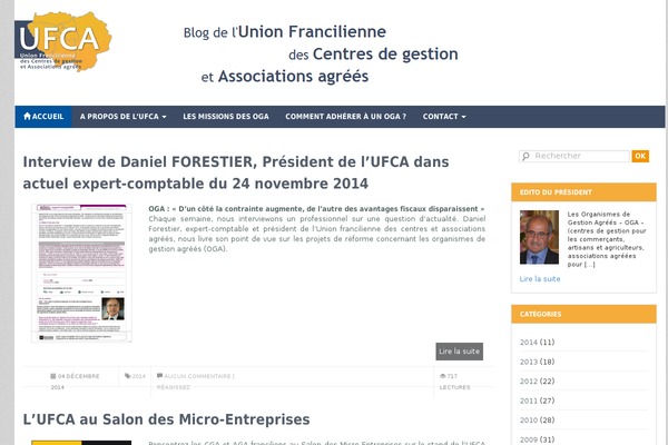 ufca.fr site used Ufca_2014