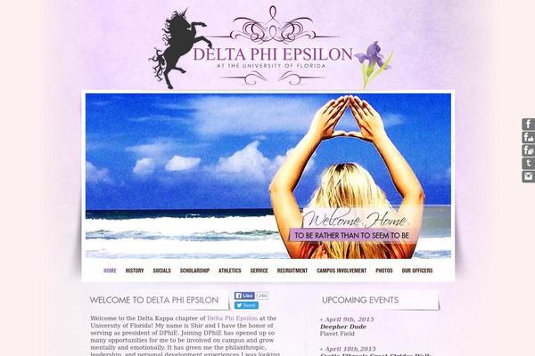 kappadelta theme websites examples