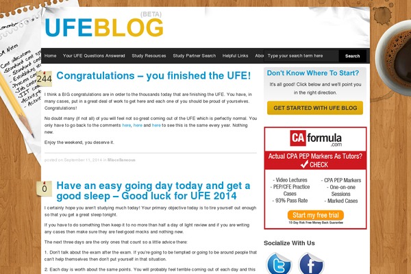 ufeblog.com site used Ufeblog_wp