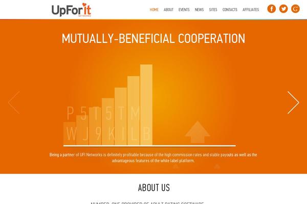 ufins.com site used Upforitnetworks