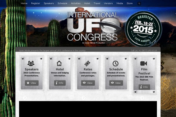 ufocongress.com site used Iufoc_2014