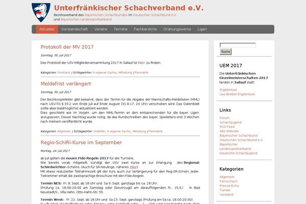 ufra-schach.de site used Usv