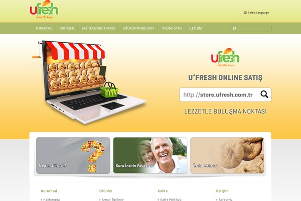 ufresh.com.tr site used Ugurentegregida