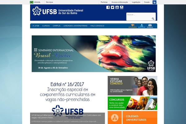 ufsb.edu.br site used Ufsb