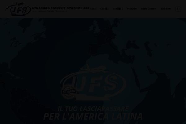 Logistic theme site design template sample