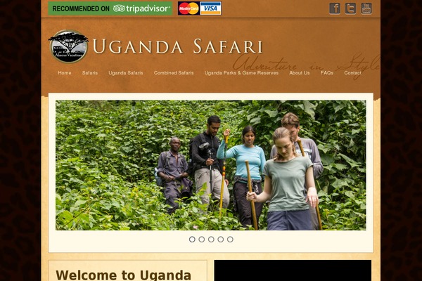ugandasafari.com site used Ugandasafari