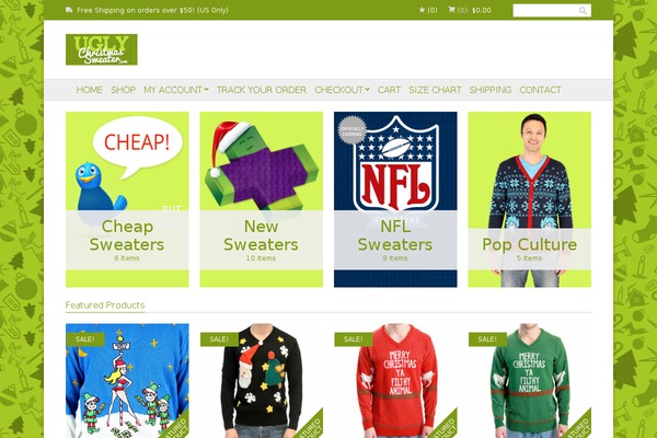 GoodStore website example screenshot