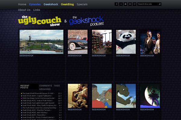 uglycouchshow.com site used Cooolzine