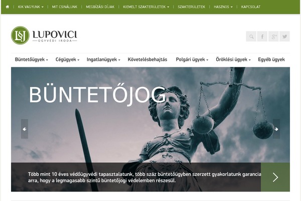 ugyvedipraxis.hu site used Lupovici