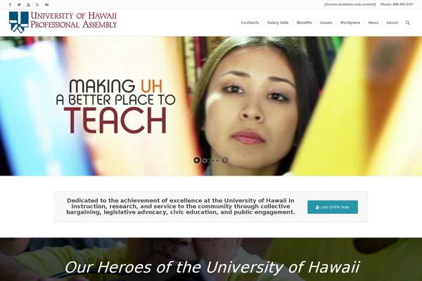 Enfold theme site design template sample