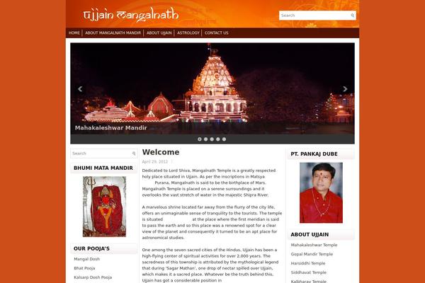 ujjainmangalnath.com site used Novita