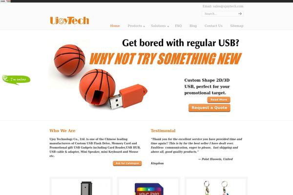 ujoytech.com site used uDesign