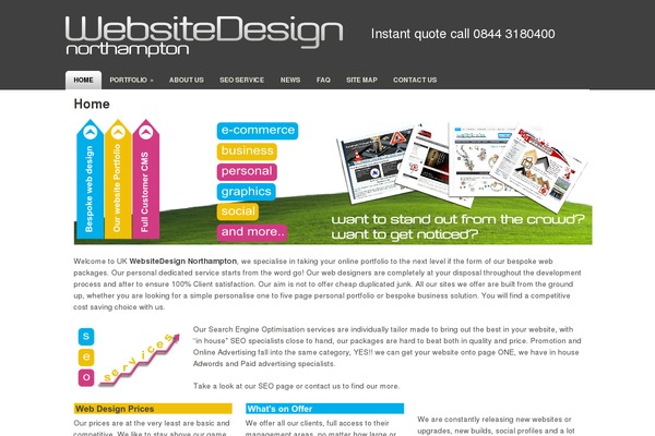 uk-websitedesign-northampton.co.uk site used Techgo