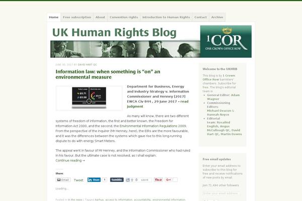 ukhumanrightsblog.com site used Onecorblog