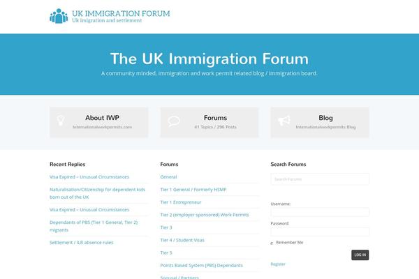 ukimmigrationforum.com site used Helpguru